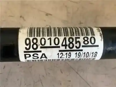 Peça sobressalente para automóvel em segunda mão transmissão dianteira esquerda por citroen c4 cactus 1.5 bluehdi 100 referências oem iam 9801048580