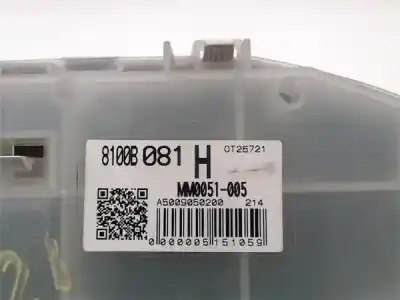 Second-hand car spare part dashboard for mitsubishi colt cz3 berl. 5 (z30a) 1.1 inform (d) oem iam references 8100b081  