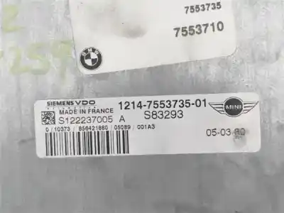 Автозапчасти б/у блок управления двигателем за mini cabrio (r52) 1.6 cooper ссылки oem iam 1214755373501  s122237005a