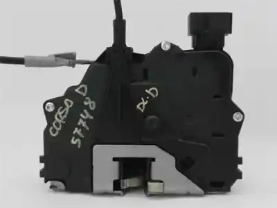Second-hand car spare part front right central locking system for opel corsa d 1.3 cdti oem iam references 133264  13258274