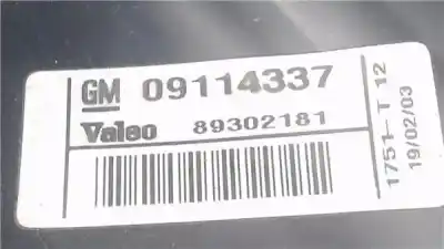 Second-hand car spare part right tailgate light for opel corsa c (x01) 1.4 (f08. f68) oem iam references 9114337  