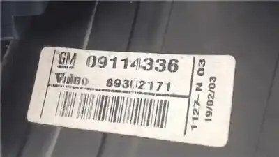 Peça sobressalente para automóvel em segunda mão farolim traseiro esquerdo por opel corsa c (x01) 1.4 (f08. f68) referências oem iam 114336  