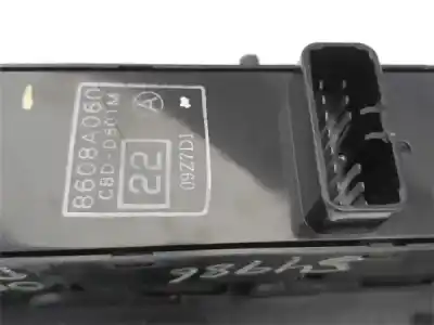 Автозапчастина б/у передні вікний вмикач для mitsubishi outlander (cw0) 2.0 di-d intense посилання на oem iam 8608a060   Автозапчастина б/у передні вікний вмикач для mitsubishi outlander (cw0) 2.0 di-d intense посилання на oem iam 8608a060