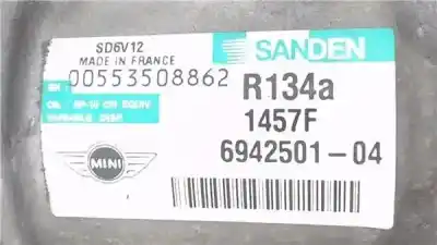 Автозапчасти б/у компрессор кондиционера воздуха за mini one 1.4 95cv ссылки oem iam 694250104  