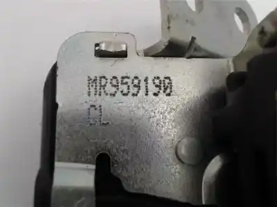 Second-hand car spare part trunk lock for mitsubishi colt cz3 berl. 5 (z30a) 1.1 inform (d) oem iam references mr959190  