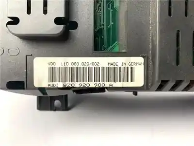 Second-hand car spare part dashboard for audi a2 (8z) 1.4 oem iam references 8z0920900a  