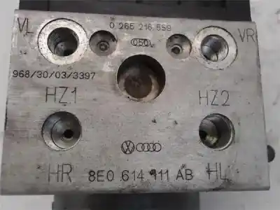 Peça sobressalente para automóvel em segunda mão abs por audi a4 berlina (b5) 1.9 tdi referências oem iam 8e0614111an  8e0614111ab