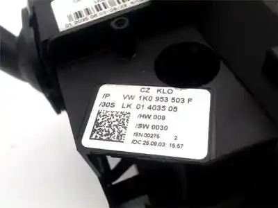 Second-hand car spare part indicator switch for audi a3 (8p1) 1.6 ambiente oem iam references 1k0953503f  