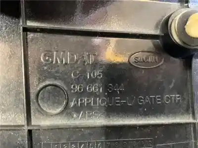 Gebrauchtes Autoersatzteil hintere zierleisten zum opel antara 2.2 cdti cat (a 22 dm / lnq) oem-iam-referenzen 96661344   Gebrauchtes Autoersatzteil hintere zierleisten zum opel antara 2.2 cdti cat (a 22 dm / lnq) oem-iam-referenzen 96661344