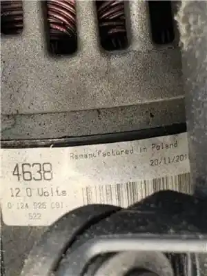 İkinci el araba yedek parçası alternatör için seat altea (5p1) 1.9 tdi oem iam referansları 6f903023f  0124525091