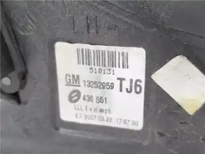 Pièce détachée automobile d'occasion rétroviseur gauche pour opel astra h gtc (a04) 1.7 cdti (l08) références oem iam 13153125  e1010795