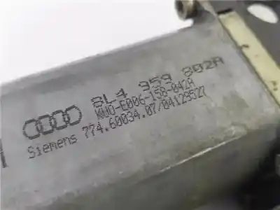 Автозапчасти б/у мотор заднего правого стекла за audi a3 (8l) 1.9 tdi ссылки oem iam 8l4959802a  