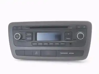 Peça sobressalente para automóvel em segunda mão Sistema De áudio / Rádio Cd por SEAT IBIZA BERLINA (6J5) 1.6 TDI Referências OEM IAM 6J0035156  