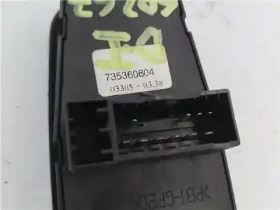 Автозапчастина б/у передні вікний вмикач для lancia ypsilon (101) 1.2 16v platino посилання на oem iam 735360604  