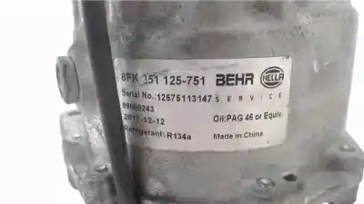 Автозапчастина б/у компресор кондиционера для audi a3 (8l) 1.9 tdi ambiente посилання на oem iam 8fk351125751  