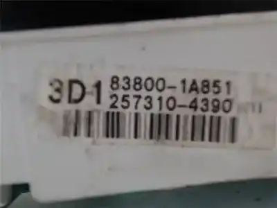 Peça sobressalente para automóvel em segunda mão quadrante por toyota corolla (e11) 1.4 16v cat referências oem iam 8384112800  838001a851
