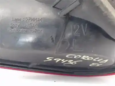 Second-hand car spare part left tailgate light for toyota corolla (e11) 1.4 16v cat oem iam references 815601e090  