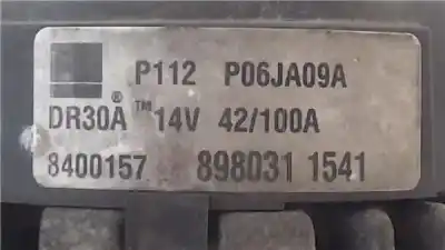 Автозапчастина б/у генератор для opel astra h (a04) 1.7 cdti (l48) посилання на oem iam 13256930  