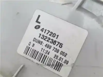 Piesă de schimb auto la mâna a doua lampã spate stânga pentru opel astra h (a04) 1.7 cdti (l48) referințe oem iam 93186478  