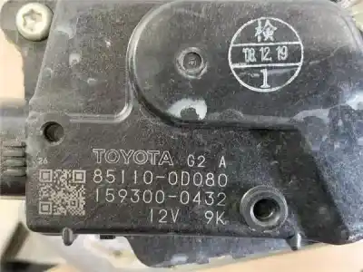 Автозапчастина б/у двигатель передніх склоочисників для TOYOTA YARIS (KSP9/SCP9/NLP9) 1.4 Turbodiesel CAT Посилання на OEM IAM 851100D080  