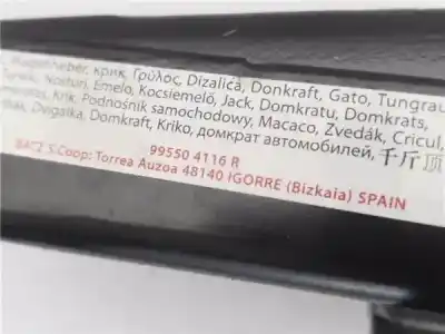 Second-hand car spare part jack for renault clio v 1.0 tce oem iam references 995504116r  