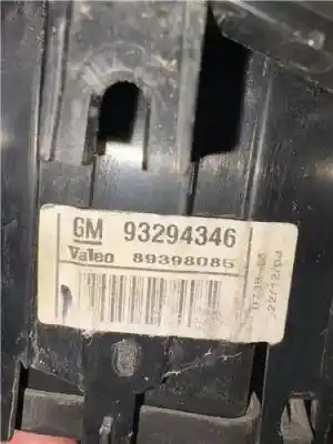 Peça sobressalente para automóvel em segunda mão farolim traseiro direito por opel meriva 1.6 16v referências oem iam 93294346  89398085