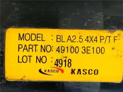 Piesă de schimb auto la mâna a doua  pentru KIA SORENTO (BL)  Referințe OEM IAM 491003E100  