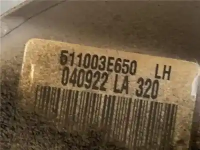 Pièce détachée automobile d'occasion moyeu de roue avant gauche pour kia sorento (bl) 2.5 crdi références oem iam 512513e250