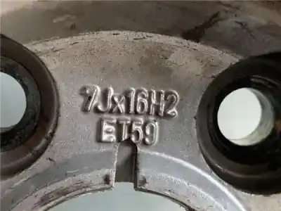 Pezzo di ricambio per auto di seconda mano Cerchione in lega per SEAT ALHAMBRA (7V9) 1.9 TDI Riferimenti OEM IAM 7M7601025 FKZ  