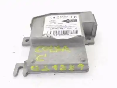 Second-hand car spare part airbag control unit for opel corsa c corsa c oem iam references 24439954lc  327963935