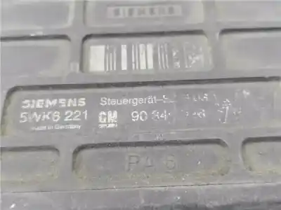 Pezzo di ricambio per auto di seconda mano centralina motore per opel kadett e 1.6 riferimenti oem iam 5wk6221  