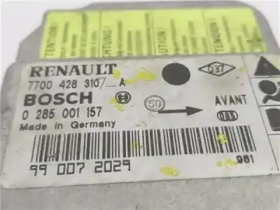 Автозапчасти б/у блок управления подушками безопасности за renault clio ii fase i (b/cb0) 1.2 (b/cb0f b/cb0a b/cb10 b/cb1k b/cb2d b/cb2h) ссылки oem iam 7700428310a  0285001157