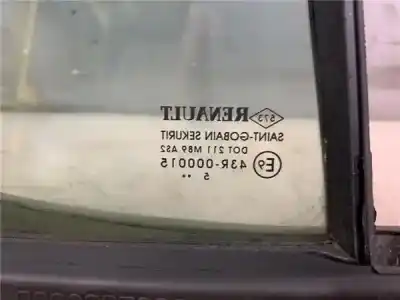 Peça sobressalente para automóvel em segunda mão Vidro Traseiro Esquerdo por RENAULT MODUS / GRAND MODUS (F/JP0_) 1.5 DCI (FP0F, JP0F) Referências OEM IAM 8200670130  