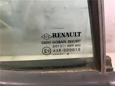Pièce détachée automobile d'occasion vitre de porte arrière droite pour renault modus / grand modus (f/jp0_) 1.5 dci (fp0f, jp0f) références oem iam 8200670124  