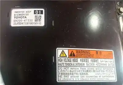 Peça sobressalente para automóvel em segunda mão inversor por toyota corolla (e21) híbrido hybrid active referências oem iam g920047330  