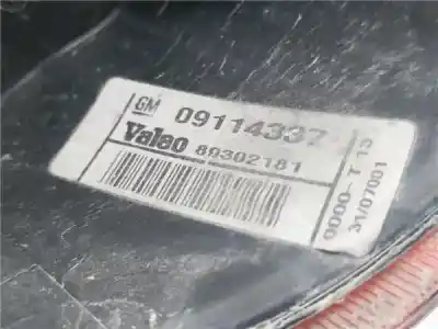 Автозапчастина б/у правий ліхтар для opel corsa c (x01) 1.7 dti (f08 f68) посилання на oem iam 9114337  89302181