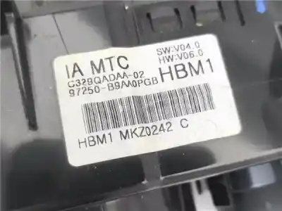 İkinci el araba yedek parçası iklim kontrolü için hyundai i10 ii (ba, ia) 1.0 oem iam referansları 97250b9aa0pgb  