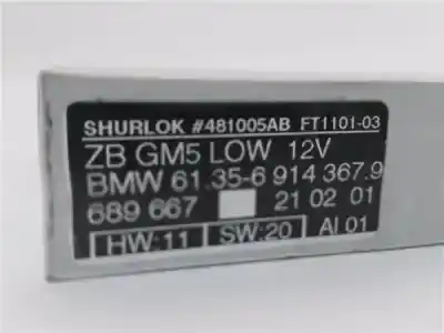 Peça sobressalente para automóvel em segunda mão centralina de motor uce por bmw serie 3 compacto (e46) (2001->) 2.0 td referências oem iam 613569143679  689667