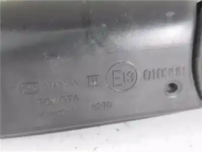 Pezzo di ricambio per auto di seconda mano retrovisore destro per toyota yaris (ncp1/nlp1/scp1) 1.3 luna riferimenti oem iam e13010399  