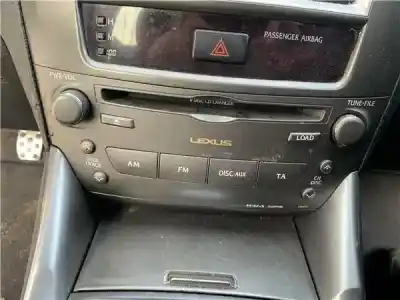 Peça sobressalente para automóvel em segunda mão sistema de áudio / rádio cd por lexus is ii (_xe2_) 220 d (ale20) referências oem iam 8612053400  8401053040