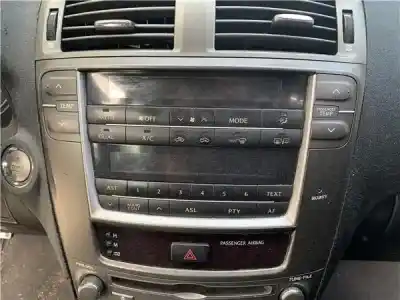 Peça sobressalente para automóvel em segunda mão sistema de áudio / rádio cd por lexus is ii (_xe2_) 220 d (ale20) referências oem iam 8612053400  8401053040
