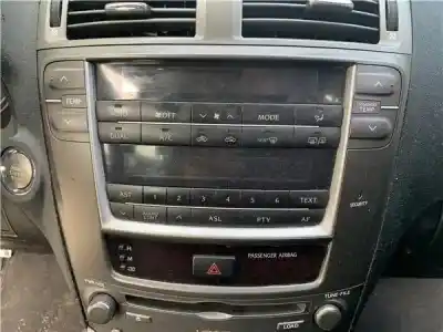 Peça sobressalente para automóvel em segunda mão sistema de áudio / rádio cd por lexus is ii (_xe2_) 220 d (ale20) referências oem iam 8612053400  8401053040