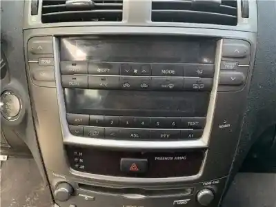 Peça sobressalente para automóvel em segunda mão sistema de áudio / rádio cd por lexus is ii (_xe2_) 220 d (ale20) referências oem iam 8612053400  8401053040