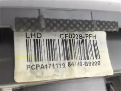 Автозапчастина б/у аераційна решіта для hyundai i10 ii (ba, ia) 1.0 посилання на oem iam 84740b9000  