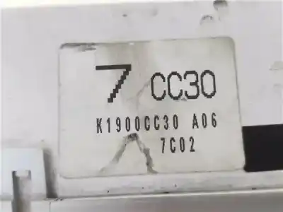 Peça sobressalente para automóvel em segunda mão comando de sofagem (chauffage / ar condicionado) por mazda 5 2.0 referências oem iam k1900cc30  