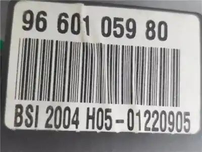 Автозапчастина б/у блок управління bsi для peugeot 307 break/ sw (s2) 1.6 d-sign посилання на oem iam 9660105980  