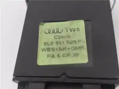 Pièce détachée automobile d'occasion bouton interrupteur pour audi a3 (8l) 1.6 ambiente références oem iam 8l0941509p   Pièce détachée automobile d'occasion bouton interrupteur pour audi a3 (8l) 1.6 ambiente références oem iam 8l0941509p
