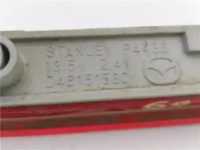Peça sobressalente para automóvel em segunda mão farolim de travão central por mazda 5 2.0 referências oem iam c23551580  d46151580