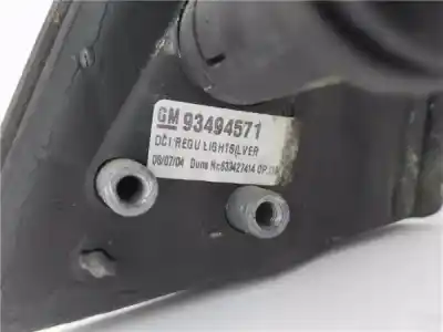 İkinci el araba yedek parçası sag arka görünüm için opel meriva a monospace (x03) 1.7 cdti (e75) oem iam referansları 93494571  e9014176