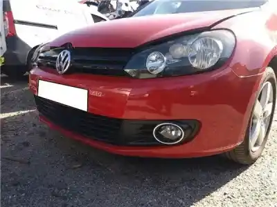 Pezzo di ricambio per auto di seconda mano PARAURTI ANTERIORE per VOLKSWAGEN GOLF VI (5K1) 1.6 TDI Riferimenti OEM IAM 5K0807217BLGRU  